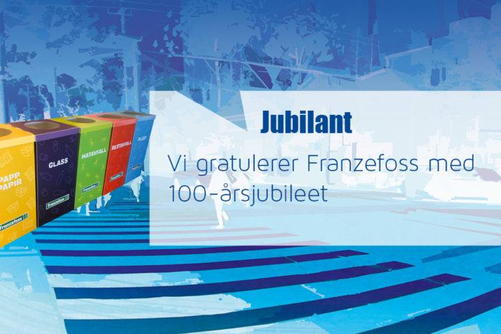 Vi gratulerer Franzefoss med 100-årsjubileet