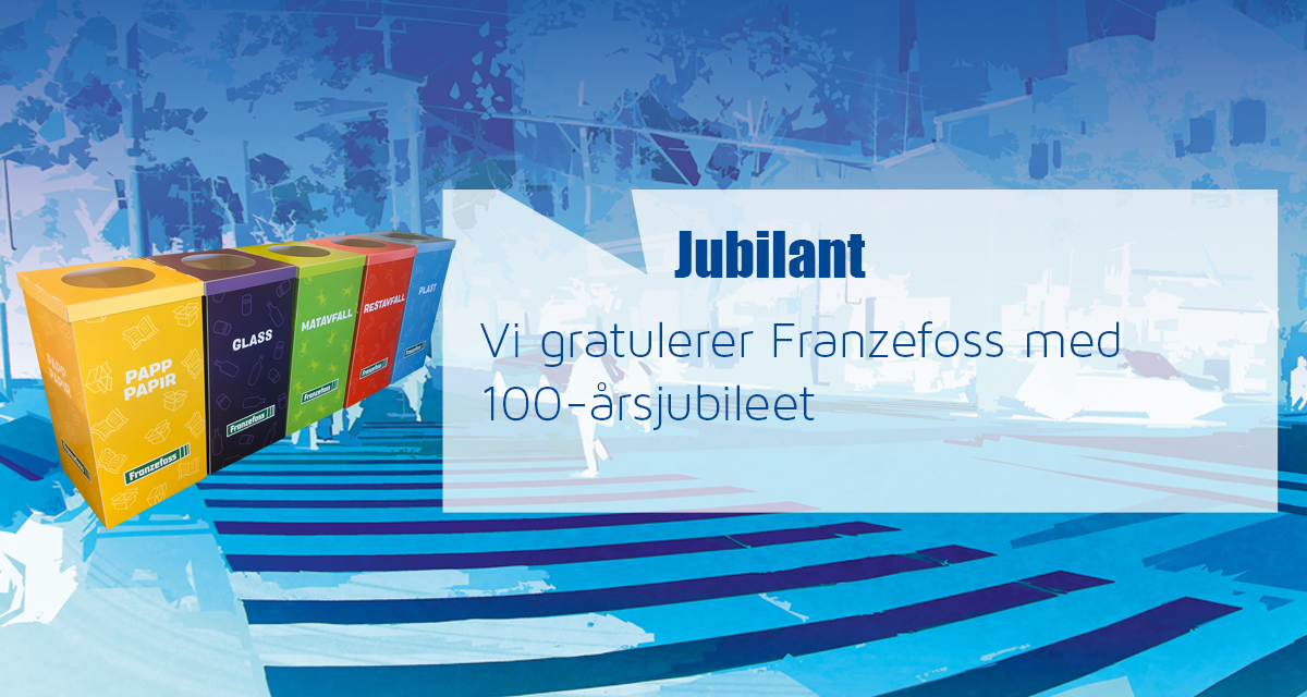Vi gratulerer Franzefoss med 100-årsjubileet