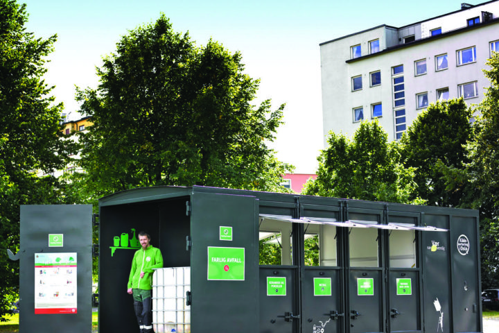 Mobil gjenbruksstasjon fra EnviroPac