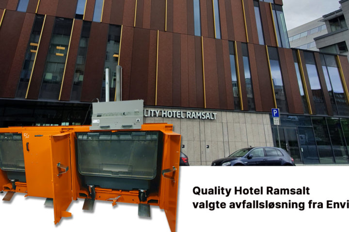 Quality Hotel Ramsalt i Bodø valgte en driftseffektiv avfallsløsning til beste for miljøet
