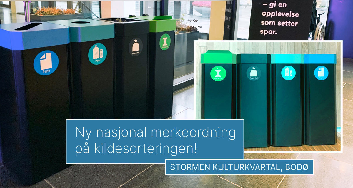 Stormen kulturkvartal valgte kildesorteringsløsning med den nye nasjonale merkeordningen