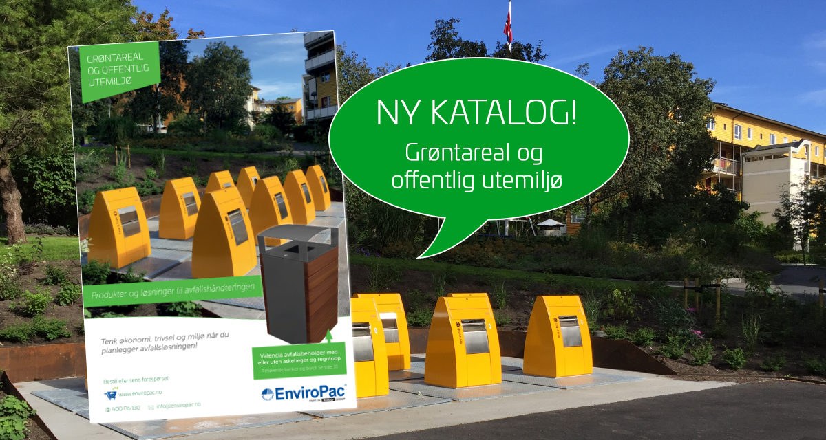 Tid for utendørs avfallsløsninger!