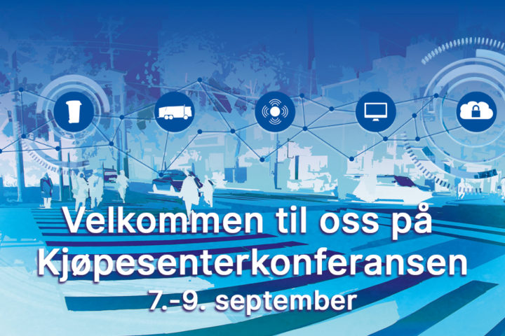 Velkommen til oss på Kjøpesenterkonferansen!