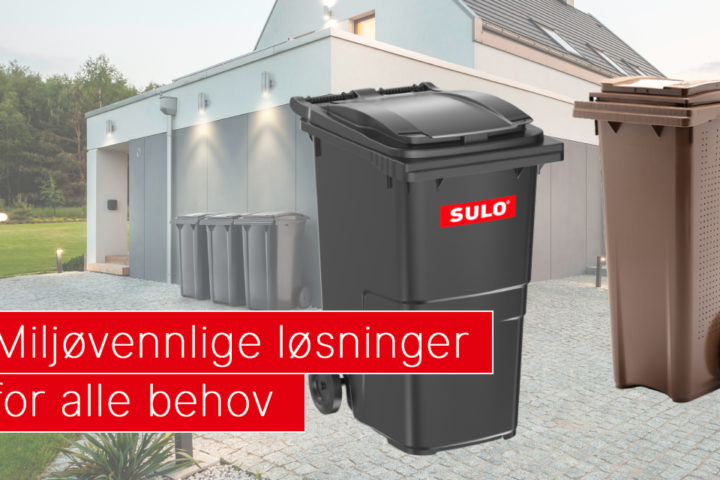 Revolusjonerende nyheter på SULO avfallsbeholdere