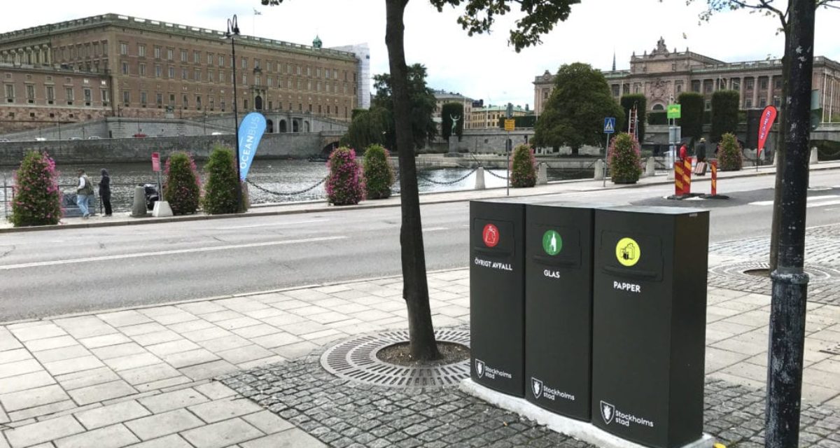 Valg av avfallsbeholdere i det offentlige rom