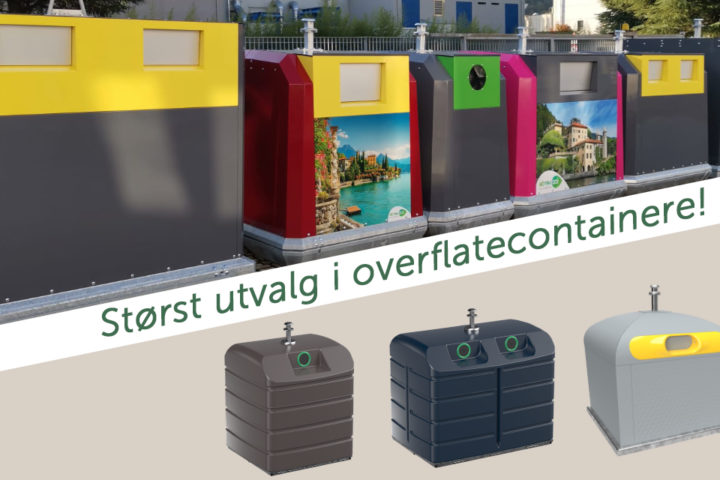 Det beste alternativet til nedgravde avfallsbeholdere