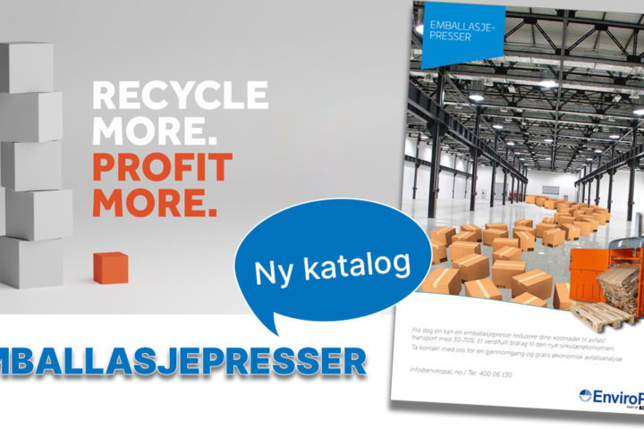 Ny oppdatert katalog på emballasjepresser
