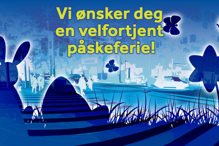 Våre åpningstider i påskeuken