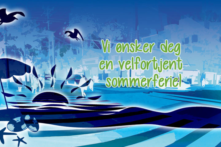 Våre åpningstider i sommer!