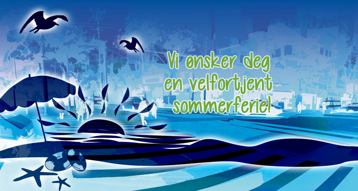 Våre åpningstider i sommer!