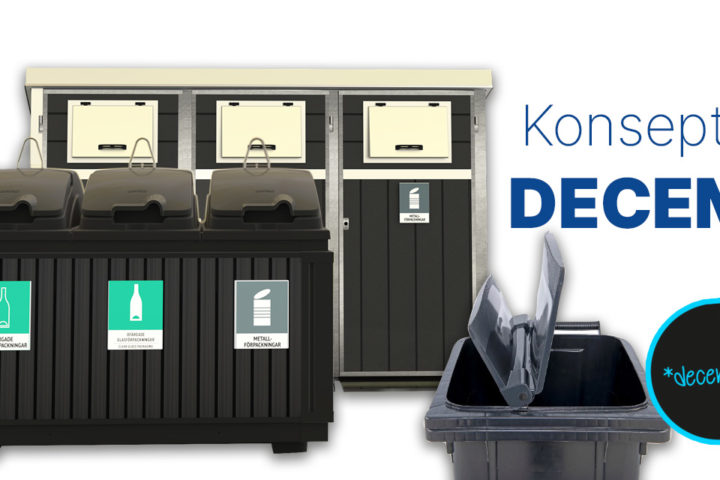 Konseptet DECEM = kildesorter inntil 10 fraksjoner i samme stasjon