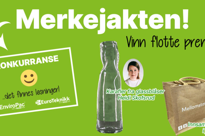 Merkejakt på Årskonferansen på vår UTE- og INNESTAND!
