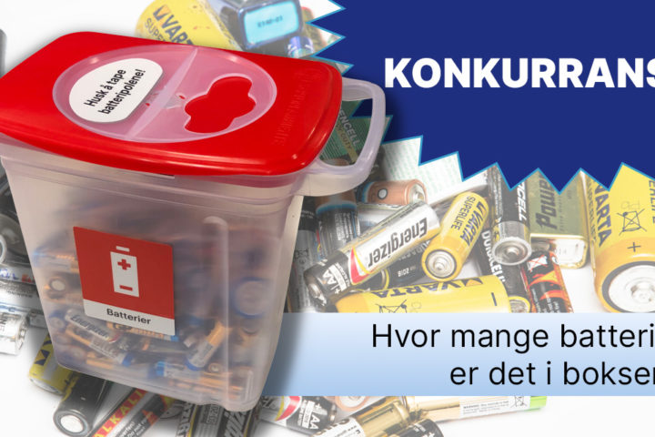 Konkurranse på vår stand!